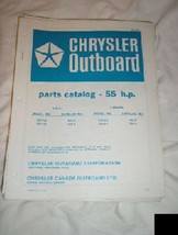 Chrysler Outboard Parts Catalog 55 HP - $7.38