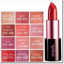 Avon Mark Full Color Lip Stick Coral Fixation  - $18.00