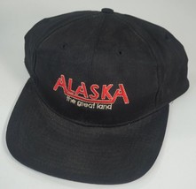 Alaska The Great Land Embroidered Snapback Hat Cap Arctic Circle Enterpr... - $14.84