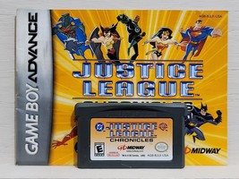 Fast Free Ship, Genuine Justice League Chronicles (Nintendo Game Boy Advance) Gba - £53.39 GBP