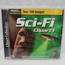 Sci-Fi Clipart 1 Simply Media Windows 98 95 NT 4.0 CD - $24.74