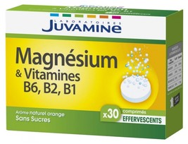 Juvamine Magnesium &amp; Vitamins B6 B2 B1 30 effervescent tablets - £40.76 GBP
