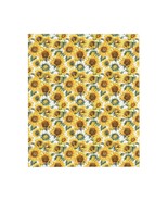 Thick sunflower flower decorative Flannel  fleece throw blanket  for Sof... - $22.99+