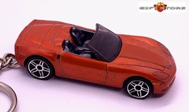 Rare Key Chain Orange Chevy Corvette C6 Convertible Chevrolet Limited Edition - £31.08 GBP