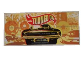 Turned On Poster Start Your Engines Madison Wisconsin - £7.85 GBP