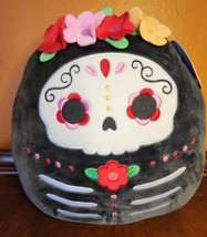 NWT Squishmallow 12&quot; Inch Anessa Halloween 2022 Day Of The Dead Plush To... - £71.00 GBP