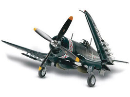 Level 4 Model Kit Vought F4U-4 Corsair Fighter Aircraft 1/48 Scale Model... - $37.40