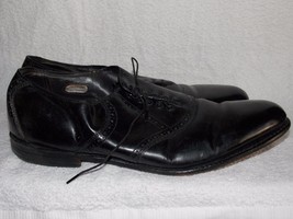 Bostonian FootSaver Black WINGTIP Oxfords 13 Mens Shoes Used - $59.99