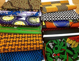 Quality African Fabric Ankara Cotton Prints. By The Yard .Choose - £7.51 GBP+