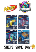 Official Nerf MicroShots Fortnite Blasters Includes 2 ELITE Nerf Darts Toy NEW - £15.90 GBP