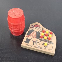 2pc Vintage 80s/90s Games Barrel of Monkeys &amp; Pegleg&#39;s Tic Tac Toe - £9.40 GBP