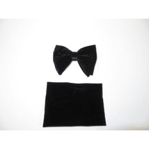 Men's Tuxedo Formal Velvet Butterfly Large Bow Tie/Hankie By J.Valintin JVBT-12 image 3