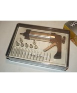 Wolfgang Puck Cookie Press and Decorating Set 21 Pieces Black NEW - $40.26 CAD