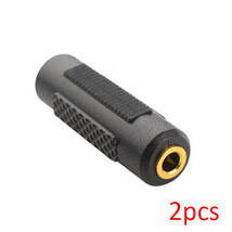 2Pcs 3.5Mm Stereo Audio Female To Female Coupler Joiner Connector Adapter - $13.99