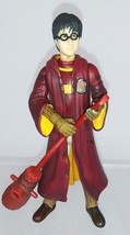 Harry Potter 5&quot; Quidditch Action Figure w/ broom  - £10.31 GBP