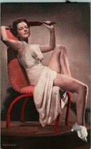 1940s Mutoscope Arcade Scheda Glamour Ragazze Pin-Up Scheda - Girl IN Li... - $21.45