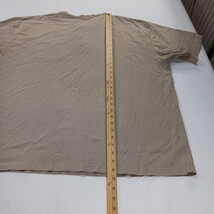 Carhartt K84DES 3-Button Men's 2XL Brown Cotton Henley Shirt Short Sleeve Pocket image 10