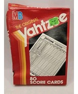 New Original YAHTZEE SCORE PADS 80 SCORE CARDS Vintage Milton Bradley NO... - $7.84