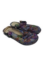 Alegria Freesia Mules Slingback Mosaic Comfort Clogs 387 Women&#39;s Shoes Size 39 - £29.56 GBP