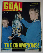 GOAL VINTAGE FOOTBALL MAGAZINES MAY 17th 1969 ISSUE No # 41 NUMBER - £1.95 GBP