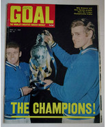 GOAL VINTAGE FOOTBALL MAGAZINES MAY 17th 1969 ISSUE No # 41 NUMBER - £1.94 GBP