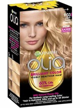 Garnier Olia Ammonia- 9.03 Light Pearl Blonde (Pack of 3) Blonde Hair Dye. 3 New - £14.38 GBP