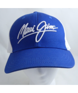 Maui Jim Sunglasses Strap Back Hat Cap Mesh Trucker Authentic Hawaiian I... - $14.80