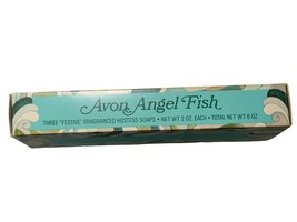 VTG Avon Angel Fish Festive Fragrance Hostess Soaps 3 Soaps Set Smells Strong! - £7.18 GBP