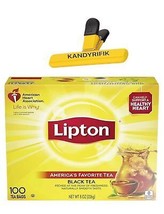 Lipton Tea Bags | Lipton Tea Bags For A Naturally Smooth Taste Black Tea Iced or - £18.86 GBP