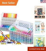 Acrylic Paint Pens with Flexible Brush Tip - Safe for Kids &amp; Artists - $86.14