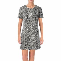 Body Frosting Brand ~ Women&#39;s Small ~ 100% Cotton ~ Leopard Design Sleep... - $14.96