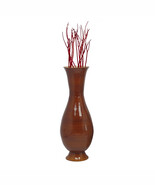 Uniquewise 43.3 x 15.75 x 15.75 in. Tall Modern Handmade Bamboo Floor Va... - $434.14 CAD