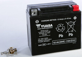 Yuasa Factory Activated Maintenance Free Battery YTX20HL YUAM720BH see list - £128.30 GBP