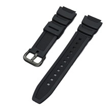 Rubber Watch Band For Casio Watch W-735H SGW-400H SGW-500H MRW-200H AE-1... - £6.73 GBP