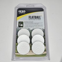 Izzo Golf Flatball Swing Golf Training Aid Kit FB-401 - 6 Flatballs Included - £10.84 GBP