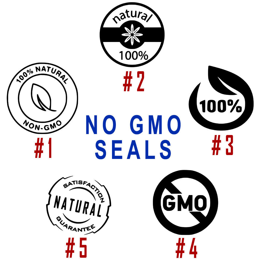 Organic Food Vinyl Decal Sticker Car Window Refrigerator NO GMO 100% Nat... - $3.26+