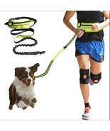 Ultimate Hands-Free Dog Leash Belt With Bungee Leash, Phone Pocket, And ... - £26.90 GBP