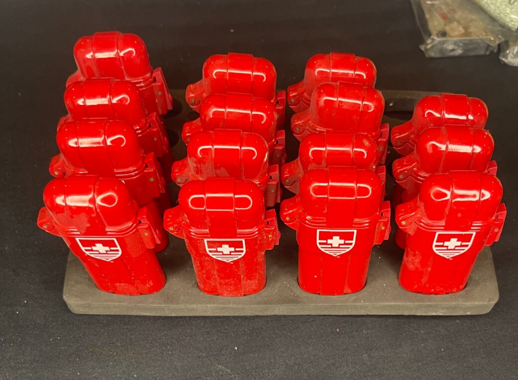 Swiss Rare Red Lighter Case With Mini Lighter 15 units - $8.42