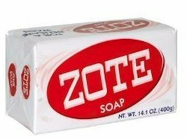 Pink ZOTE Laundry BAR SOAP Clothes Whitener Brightener Bleach Booster Jabon - $332.72 MXN