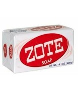 Pink ZOTE Laundry BAR SOAP Clothes Whitener Brightener Bleach Booster Jabon - $327.89 MXN