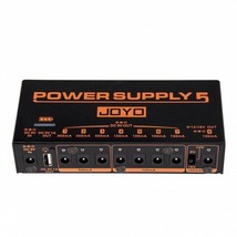 Joyo JP-05 Power Supply 5 Pedal Power Supply 8 Outputs 9v 12v 18v USB & Recharge - $72.00