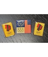 Vintage Olympics Pins Lot of 3 Lillehammer 1994 and Athens 2004 Hat Lape... - €13,99 EUR