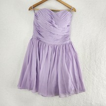 Prom Dress Lavender Strapless Women&#39;s Short Size 12 - £31.55 GBP