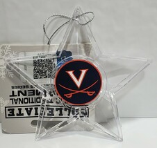 Virginia Cavaliers Acrylic Star Ornament - NCAA - $12.60