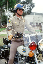 Larry Wilcox in CHiPs on police Highway Patrol motor bike 18x24 Poster - £19.17 GBP