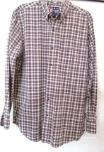 Chaps Plaid Shirt 100% Cotton L/S Button Down Collar Men&#39;s M - £17.27 GBP