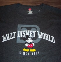 Vintage Style Walt Disney World Mickey Mouse Since 1971 T-Shirt Mens Xl - £15.57 GBP