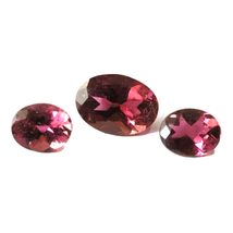 100 % Natural 1.47 Carats TCW Pink Tourmaline Oval faceted Earth Mined Quality G - £78.32 GBP