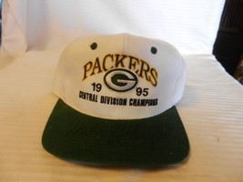 Green Bay Packers 1995 Central Division Champions Hat Signed by Mike Hol... - £157.32 GBP