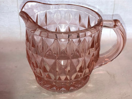 Windsor Pink Creamer Depression Glass Mint - £15.97 GBP